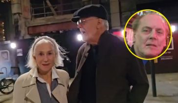 Hellen Mirren y su marido fueron atacados por un propalestina y antisemita Tom Carroll