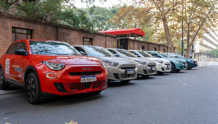 Nuevo Fiat 600 Hybrid: el "Fitito" moderno sale de caravana por Buenos Aires y el AMBA