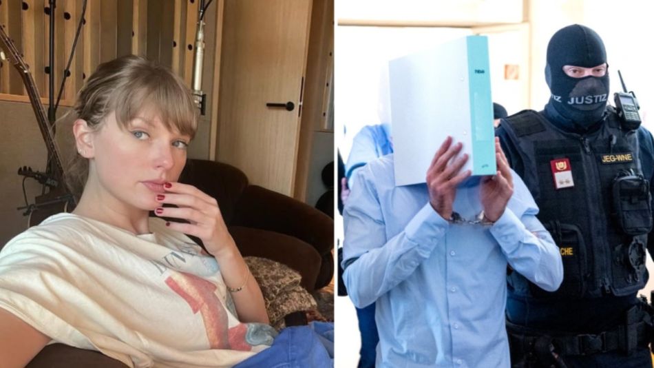 Taylor Swift y Beran A, uno de los acusados de planear un atentados en un recital de la cantante