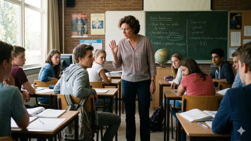 Falta de respeto de un alumno al maestro o profesor en el aula 28052026