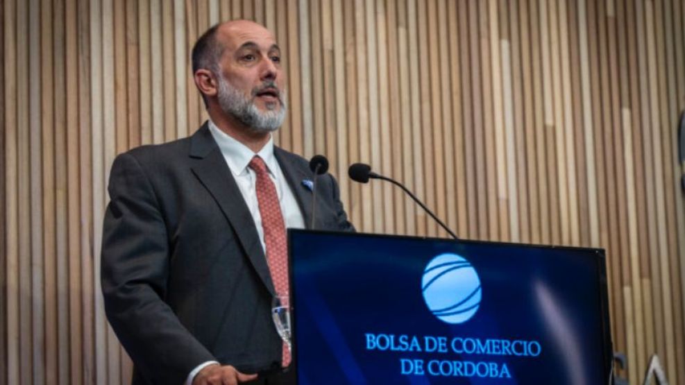 Guillermo Acosta, ministro de Economía de Córdoba.