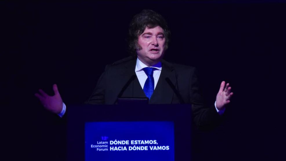 Milei en LATAM Economic Forum
