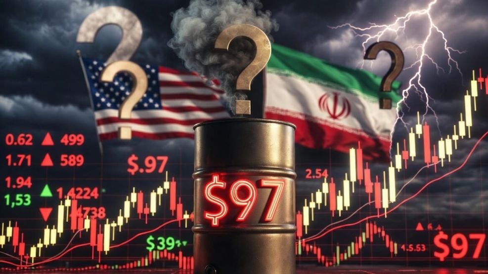 Precio del petróleo en niveles cercanos a los 100 dólares el barril.