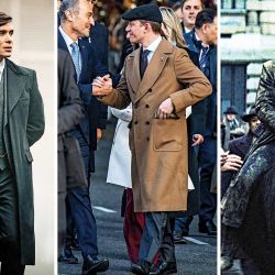 Santiago Caputo disfrazado de Peaky Blinder. | Foto:Federico López Claro y Cedoc.