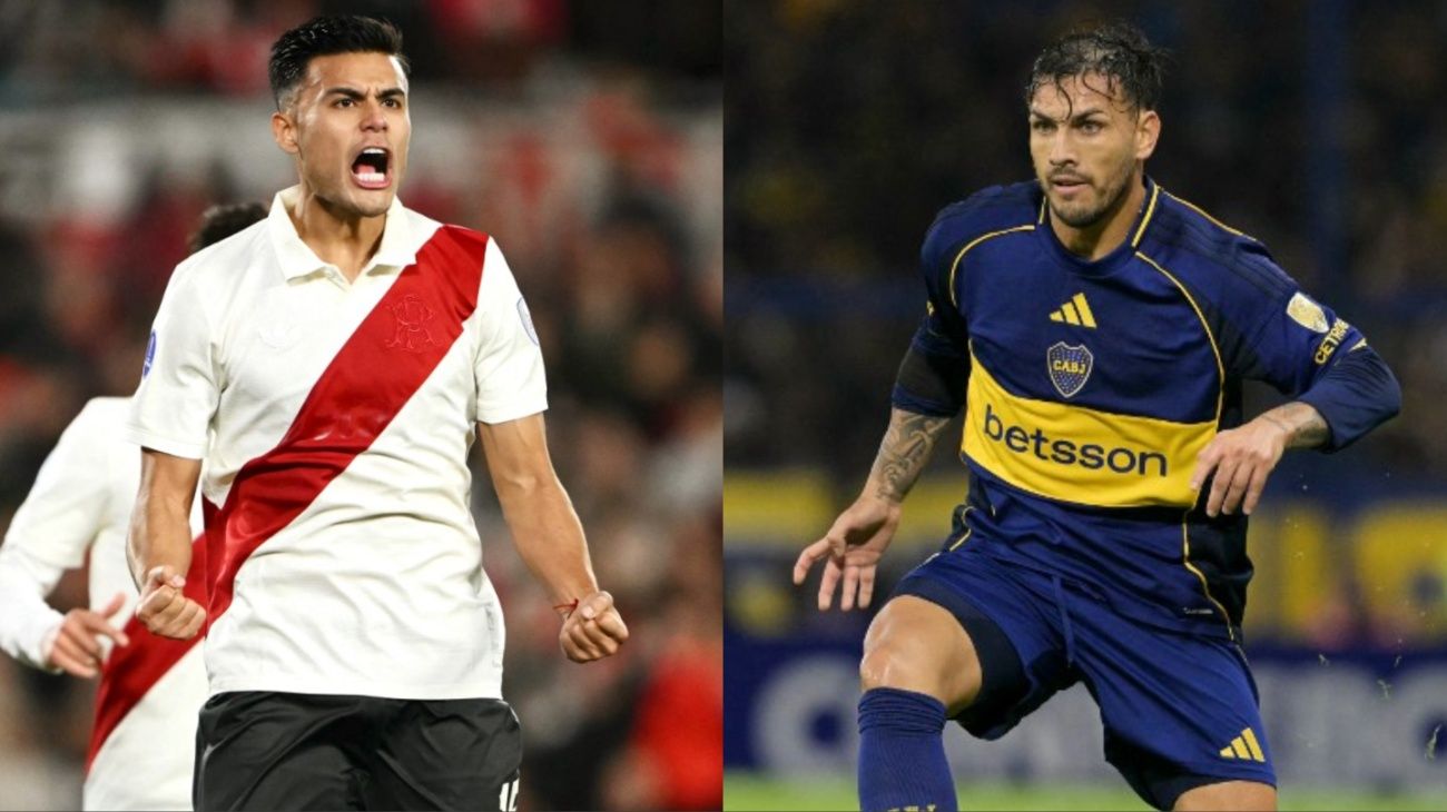River y Boca en la Sudamericana 2026