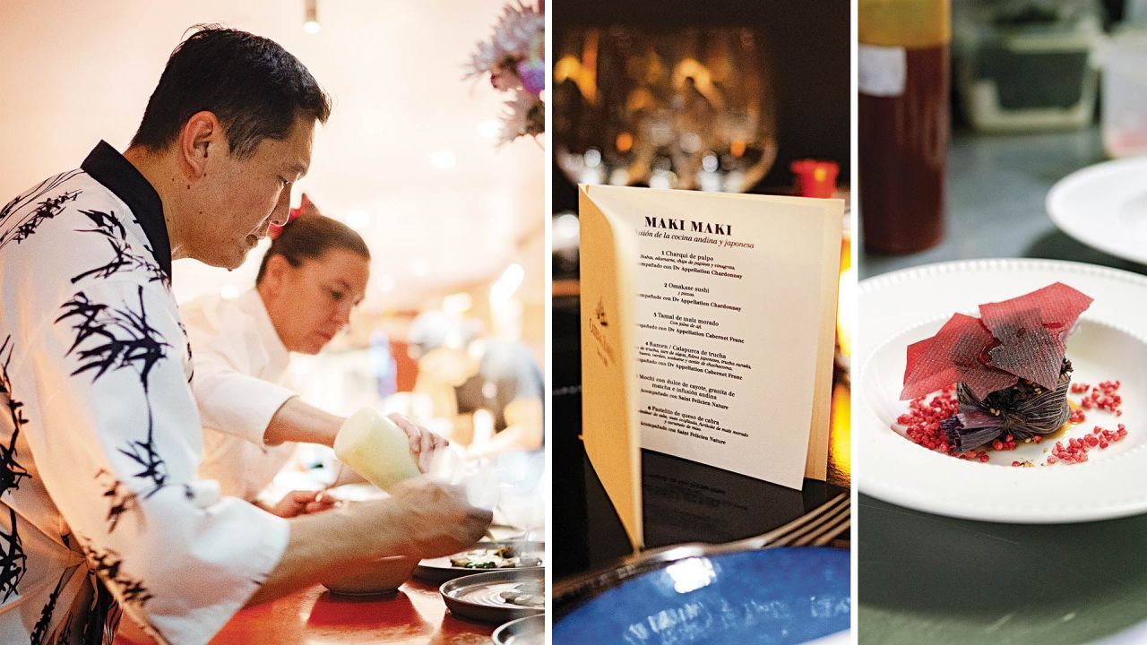 Norberto Nishida y Flor Rodriguez cocinaron juntos en Dashi. | Foto:Gentileza Dashi