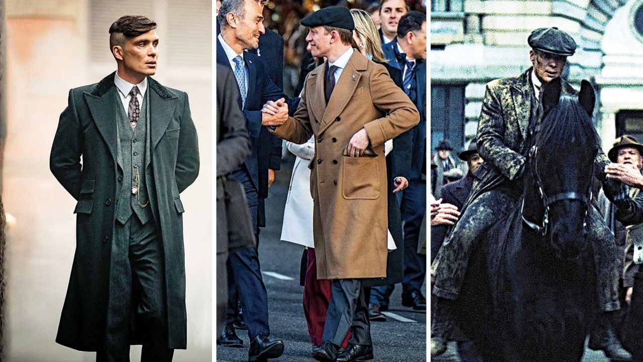 Santiago Caputo disfrazado de Peaky Blinder. | Foto:Federico López Claro y Cedoc.