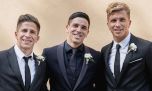 La cita triple de Gianluca, Giovanni y Giuliano Simeone en Argentina: noche en calle Corrientes, fotos y ovación