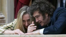 Javier Milei y Karina Milei