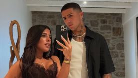 Valentina Cervantes y Enzo Fernández