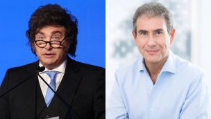 Javier Milei y Maurice Ostro 29052026