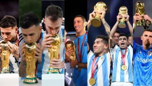 Todos los campeones del mundo que juegan en el fútbol argentino