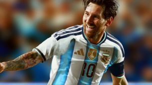 Lionel Messi con la Selección Argentina