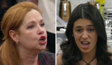 Andrea del Boca y Tati Luna