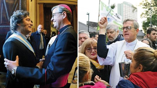 García Cuerva, el sacerdote que domó a Milei