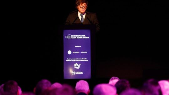 ‘Lower inflation, stronger growth’ on way, Milei tells investors