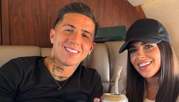 Lejos del fútbol y la televisión, el nuevo negocio de Enzo Fernández y Valentina Cervantes