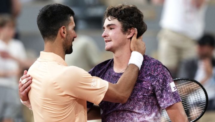 Joao Fonseca y Djokovic