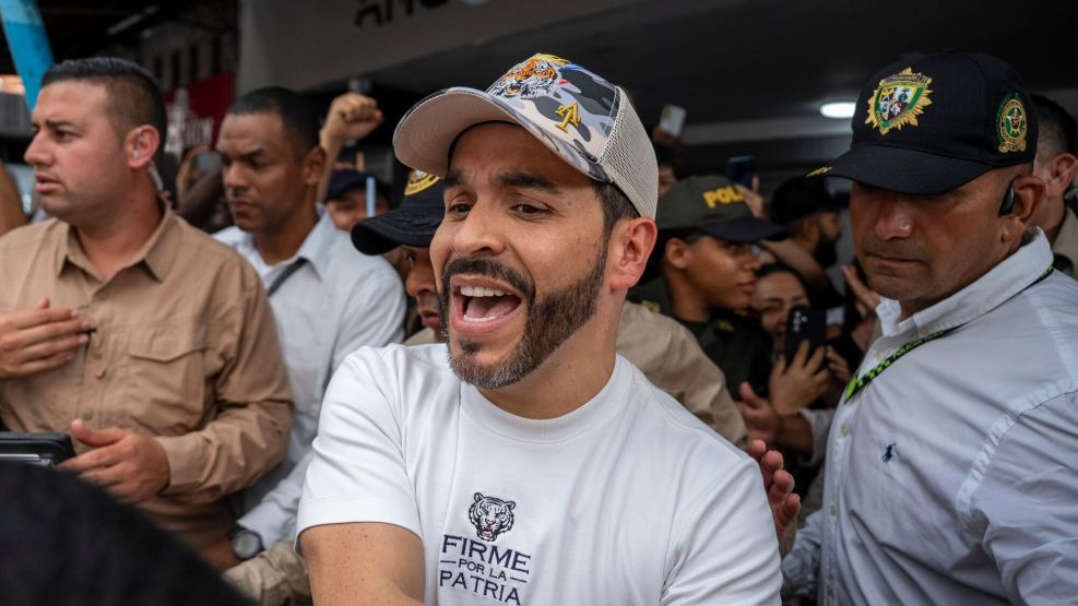 Presidential Candidate Abelardo De La Espriella Holds Campaign Rally