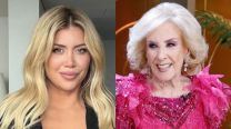 Wanda Nara y Mirtha Legrand