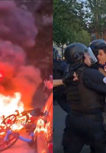 Disturbios en París
