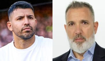Kun Agüero y Pablo Duggan