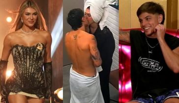 Nenu y Zunino a los besos en Gran Hermano Generacion Dorada