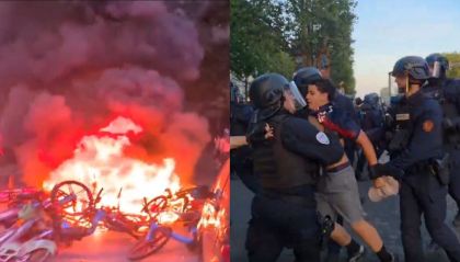 Disturbios en París