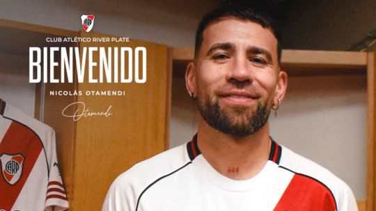 Las primeras palabras de Nicolás Otamendi como jugador de River Plate