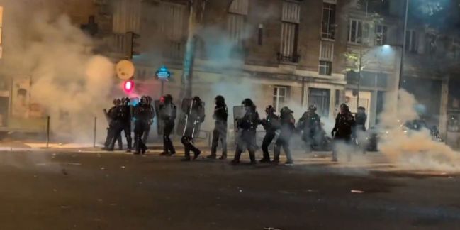 Disturbios en París