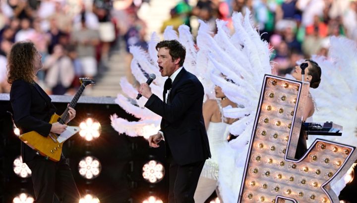 The Killers tomó el escenario en la previa de la final de la UEFA Champions League
