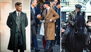 Santiago Caputo disfrazado de Peaky Blinder.