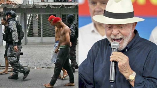 Lula batalla contra Flavio Bolsonaro por las dos mayores facciones criminales de Brasil