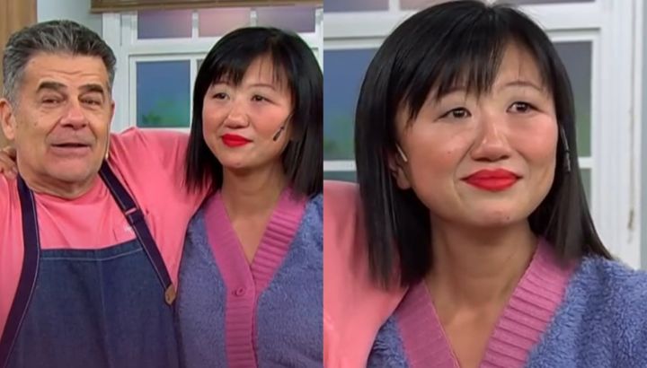 Karina Gao quebró en llanto al despedirse de "Qué mañana!" en El Nueve