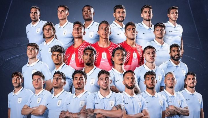 Los 26 convocados de Uruguay para el Mundial 2026