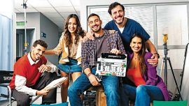 Asumiendo el rol de líder de la señal Luzu, Nico Occhiato proyecta la serie "Nadie dice nada" con el elenco original del programa.