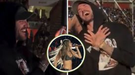 A días del inicio del mundial, Rodrigo de Paul presenció un recital de Tini Stoessel y en las redes lo mataron