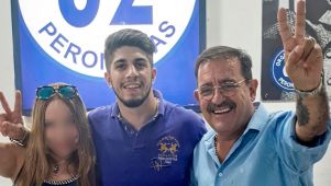 Ricardo Moreno junto a Barrelier