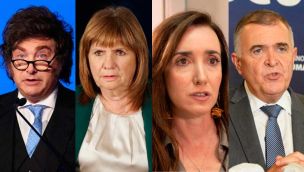 Milei, Bullrich, Villarruel, Jaldo 01062026