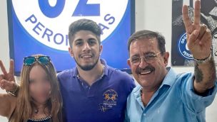 Ricardo Moreno junto a Barrelier