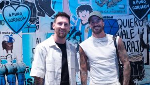 Lionel Messi y Rodrigo de Paul