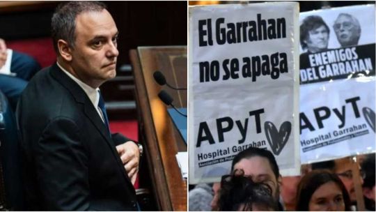 Manuel Adorni anunció un documental sobre el Garrahan y lo borró tras la reacción de los trabajadores