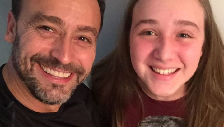 Así está hoy Mía, la hija bajo perfil de Adrián Pallares