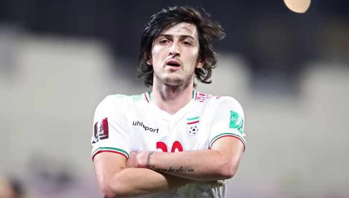Sardar Azmoun y su posteo en Instagram