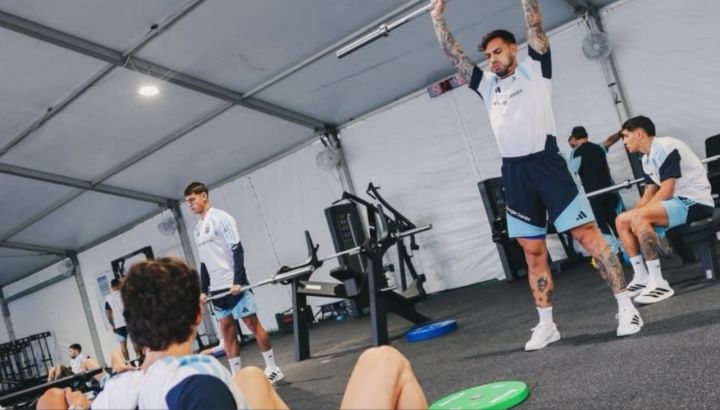Selección Argentina en Kansas City - Leandro Paredes