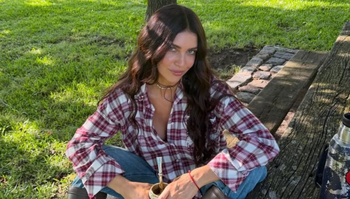 Zaira Nara mostró la foto con la que le presentó su hija a Gerardo Rozín: “Para que tomara dimensión de lo que era”