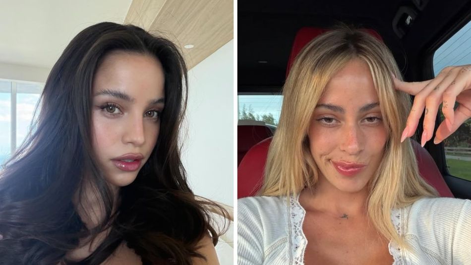 Emilia Mernes y Tini Stoessel
