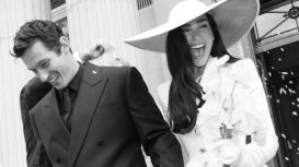 Dua Lipa compartió nuevas imágenes de su casamiento con Callum Turner