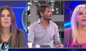 Andrea Bisso, Tomás Dente y Adriana Aguirre