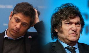 Kicillof y Milei